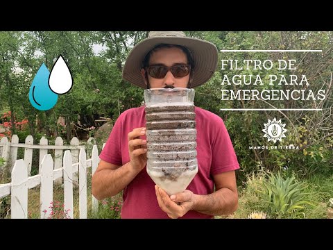 Cómo hacer un filtro de agua casero y económico